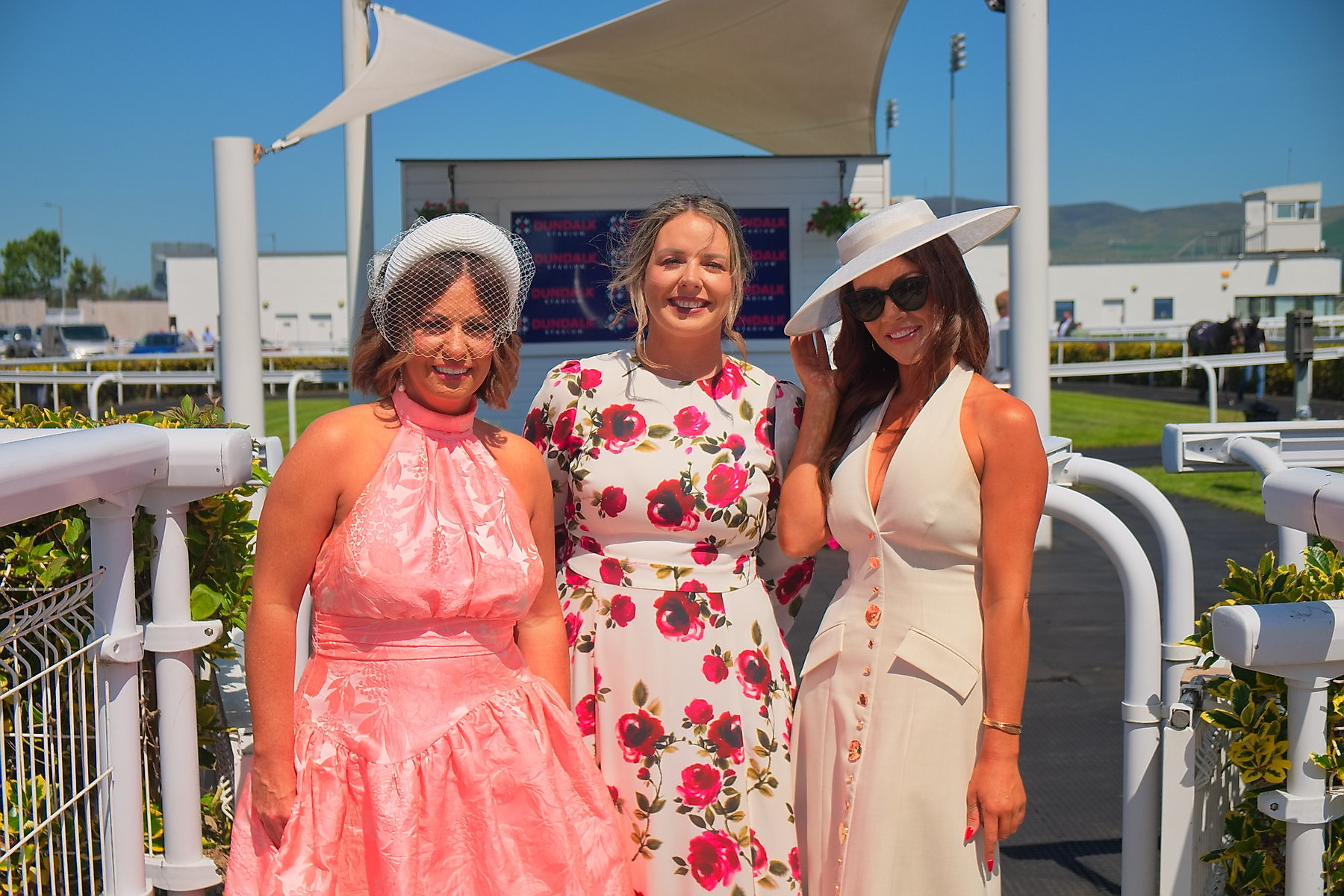 Suzanne Ryan, Lisa O'Connor and Grainne McCoy at Ladies Day at Dundalk Races

12 July 2025
Dundalk Stadium Dundalk Co.Louth 
CREDIT: LiamMcArdle.com