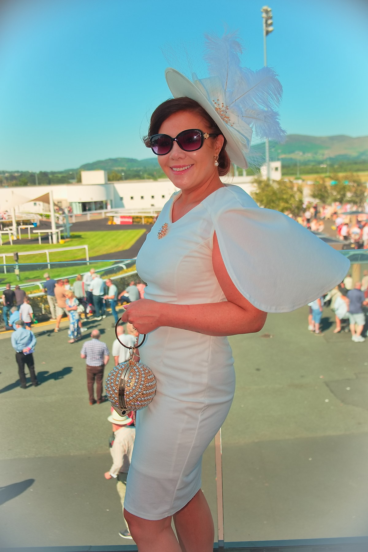 Aoife Hubble-Conway at Ladies Day at Dundalk Races12 July 2025Dundalk Stadium Dundalk Co.Louth CREDIT: LiamMcArdle.com