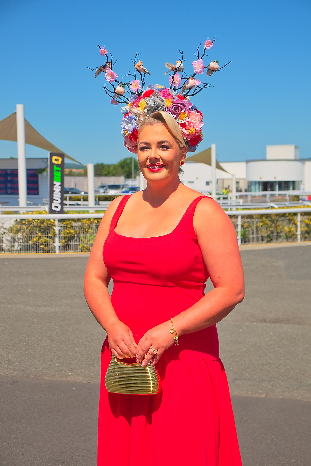 Louise Ryan Lulusparkle at Ladies Day at Dundalk Races12 July 2025Dundalk Stadium Dundalk Co.Louth CREDIT: LiamMcArdle.com
