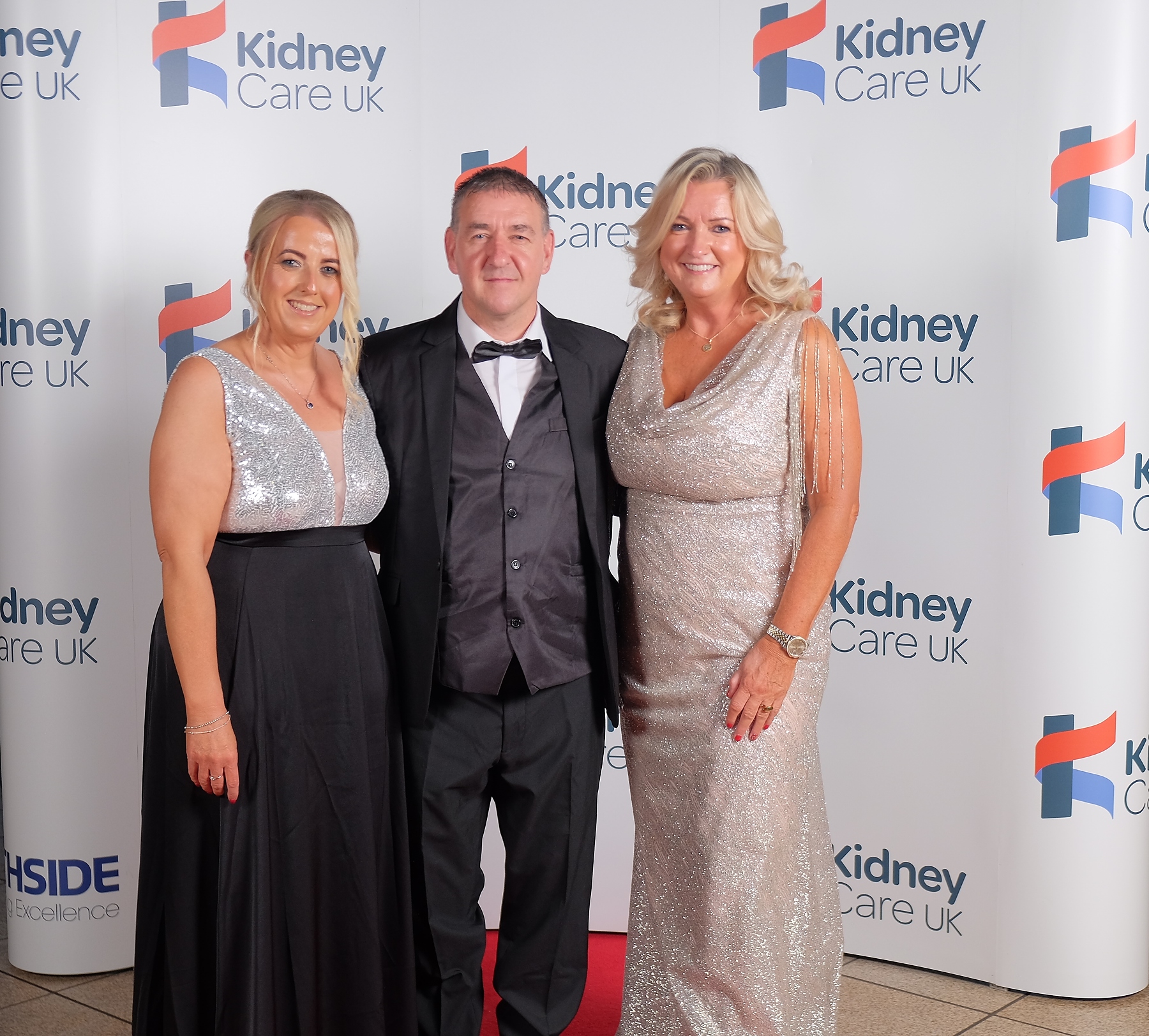 Heather Vance and Stephen McCloskey with Jo-Anne Dobson at Kidney Care Gala

3 October 2025
Titanic Belfast, Belfast  
CREDIT: LiamMcArdle.com
