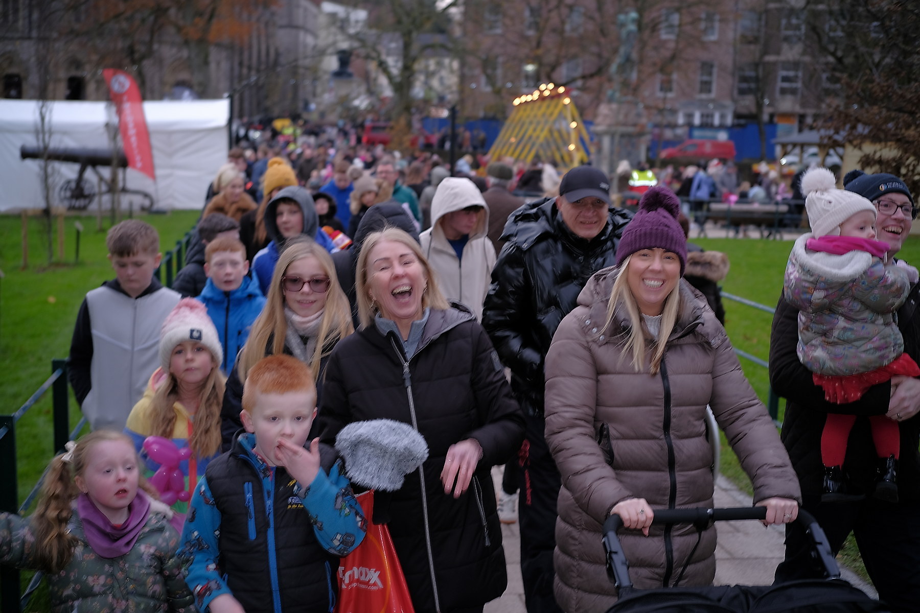 Pictured enjoying the fun at Armagh Georgian Festival on Saturday 29 November 2025. The annual event depicting the cityÕs Georgian heritage and history marks the start of the Christmas season in Armagh.29 November 2025City Centre Armagh  CREDIT: LiamMcArdle.com29 November 2025City Centre Armagh  CREDIT: LiamMcArdle.com