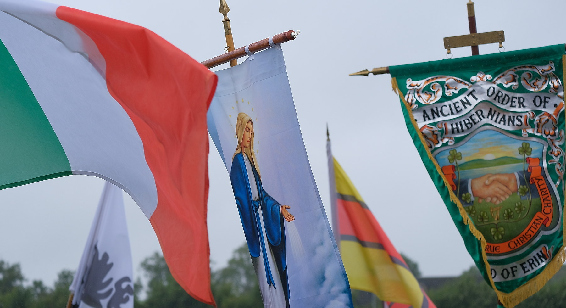 Thousands pack Keady for the Ancient Order of Hibernians Parade. The first time in 60 years Keady has hosted the annual event.

16 August 2026
Co.Armagh Keady   
CREDIT: LiamMcArdle.com