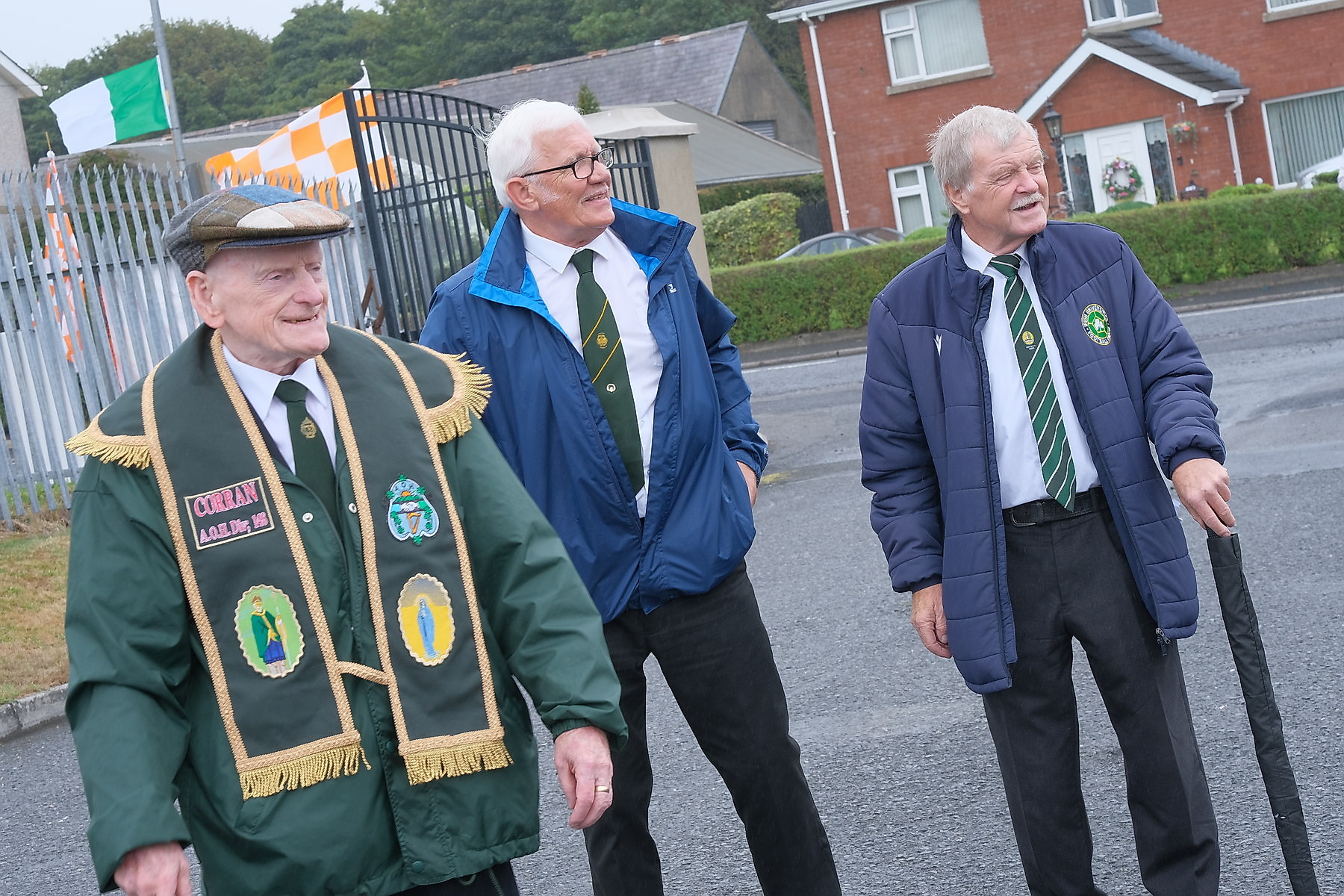 Thousands pack Keady for the Ancient Order of Hibernians Parade. The first time in 60 years Keady has hosted the annual event.16 August 2026Co.Armagh Keady   CREDIT: LiamMcArdle.com