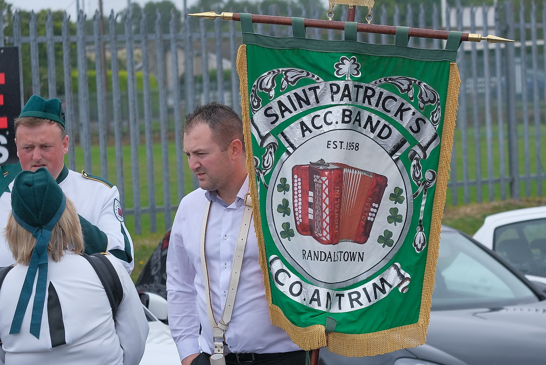 Thousands pack Keady for the Ancient Order of Hibernians Parade. The first time in 60 years Keady has hosted the annual event.16 August 2026Co.Armagh Keady   CREDIT: LiamMcArdle.com