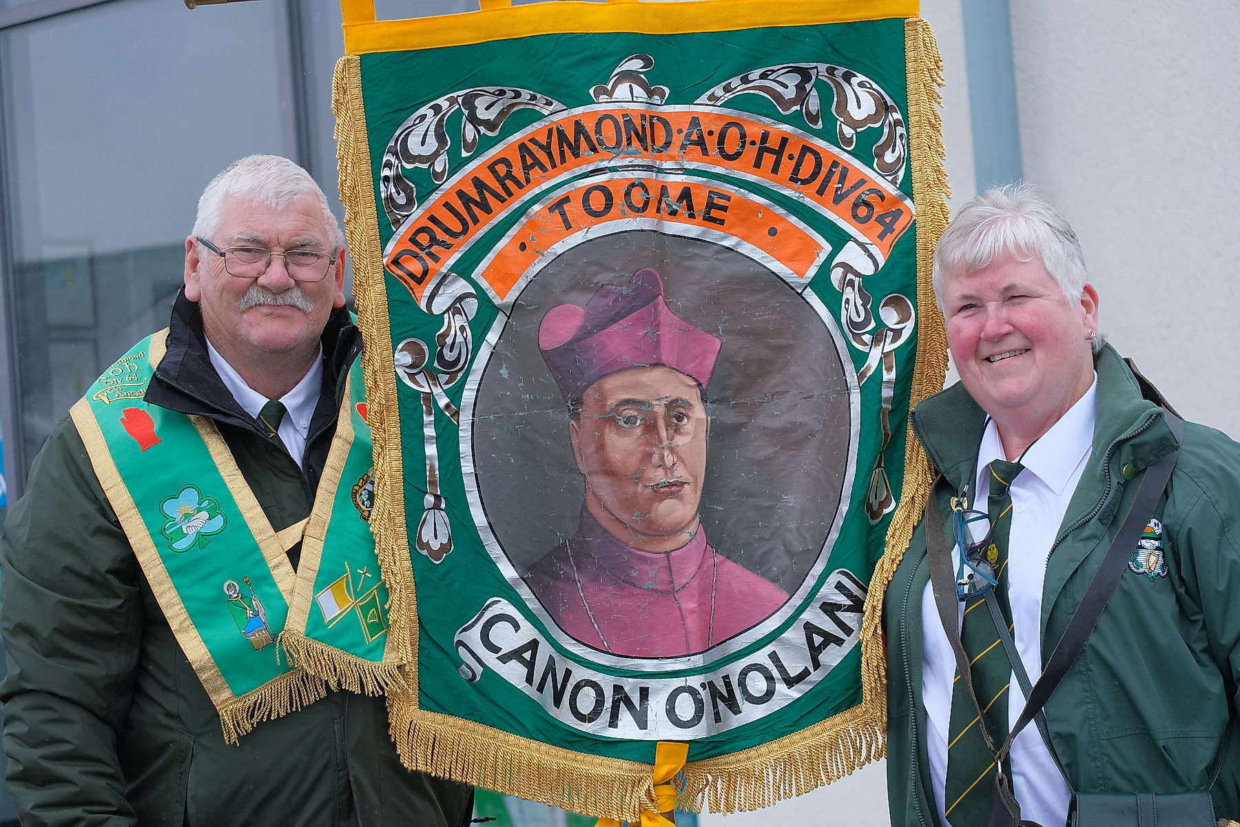 Thousands pack Keady for the Ancient Order of Hibernians Parade. The first time in 60 years Keady has hosted the annual event.16 August 2026Co.Armagh Keady   CREDIT: LiamMcArdle.com