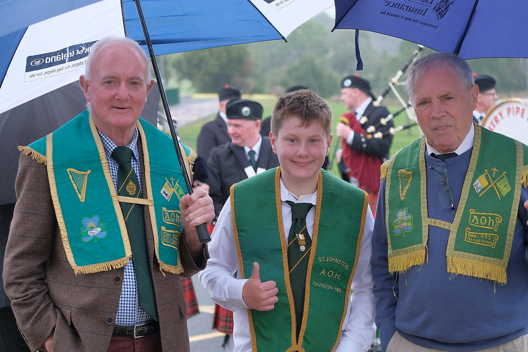Thousands pack Keady for the Ancient Order of Hibernians Parade. The first time in 60 years Keady has hosted the annual event.16 August 2026Co.Armagh Keady   CREDIT: LiamMcArdle.com