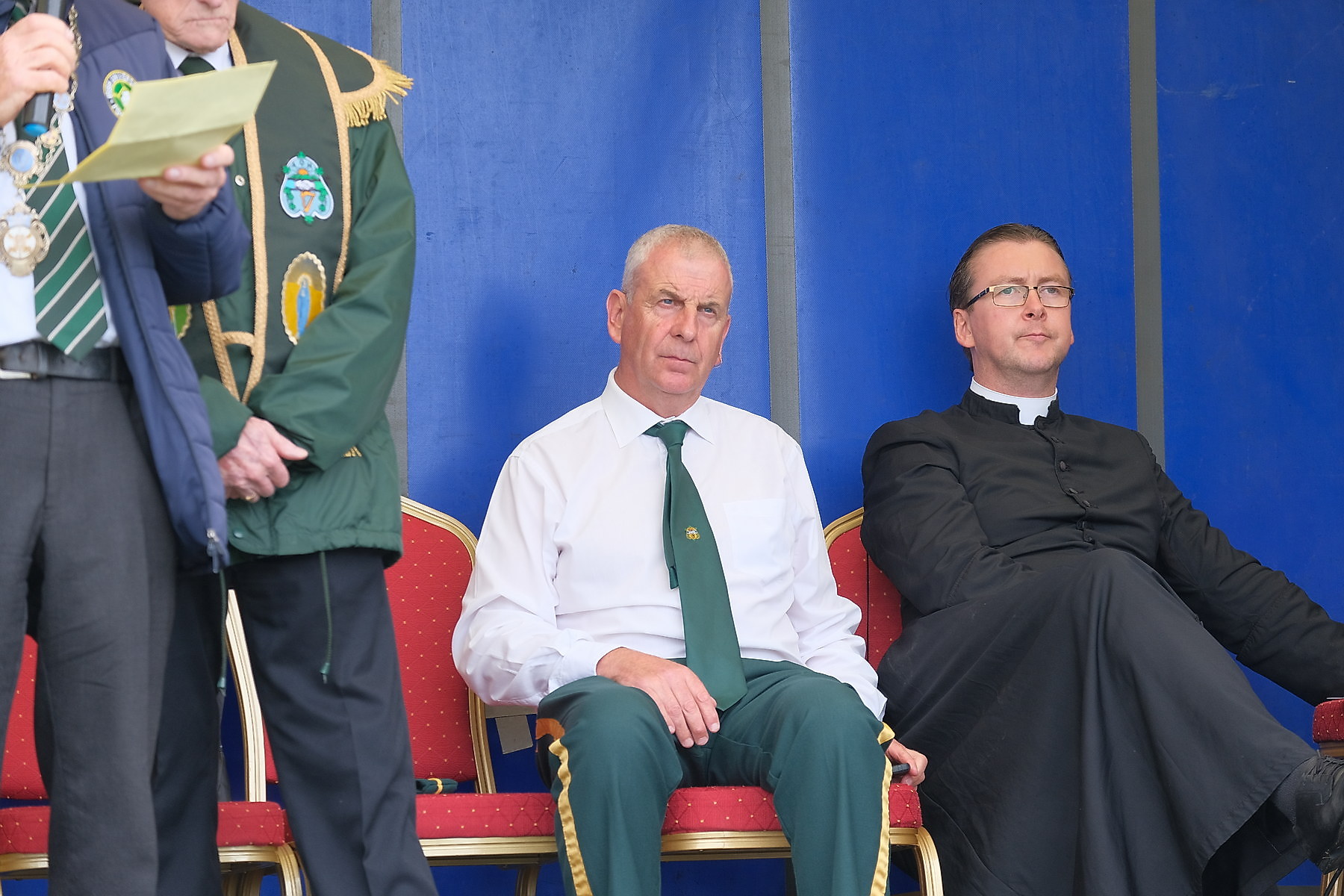 Thousands pack Keady for the Ancient Order of Hibernians Parade. The first time in 60 years Keady has hosted the annual event.16 August 2026Co.Armagh Keady   CREDIT: LiamMcArdle.com