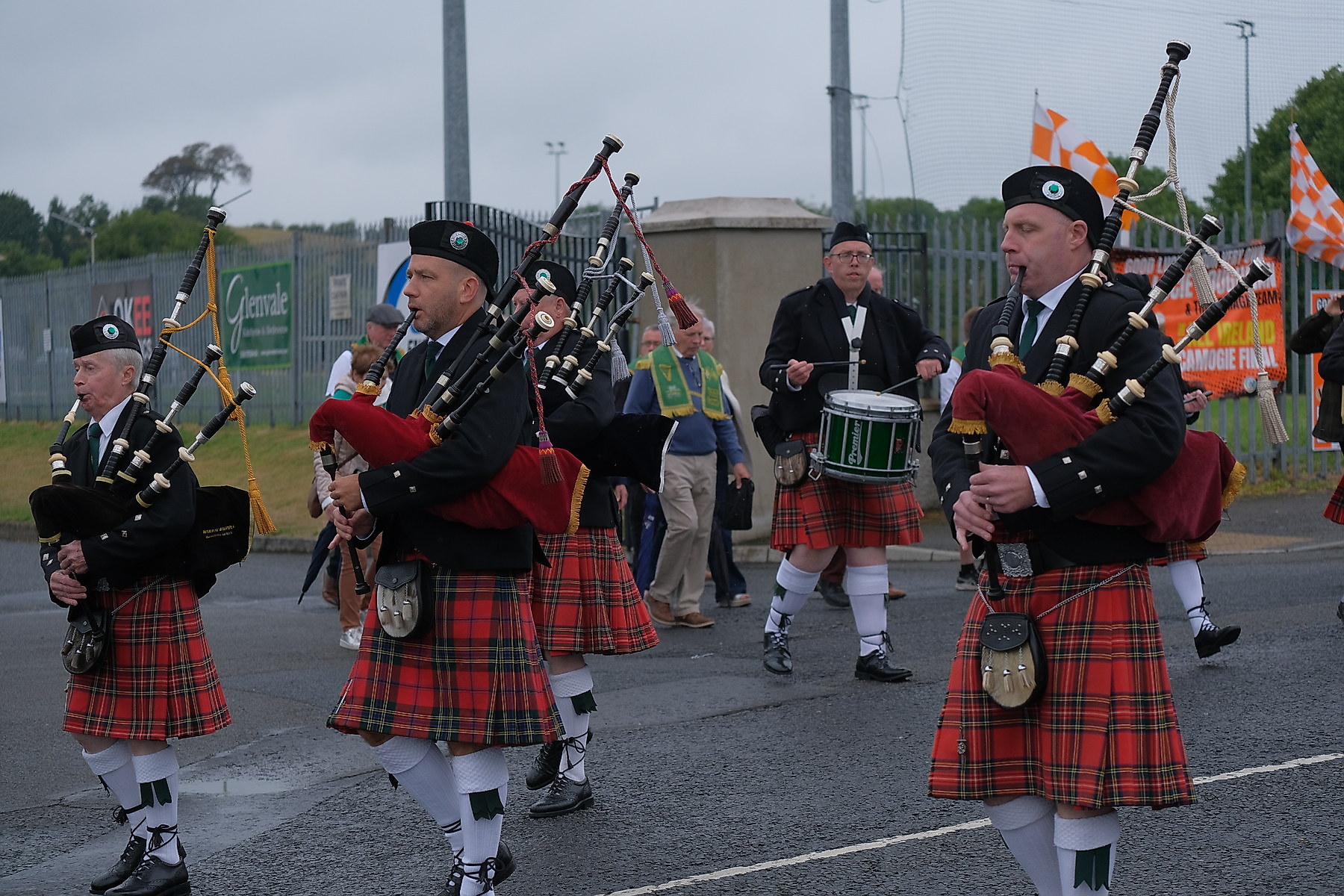 Thousands pack Keady for the Ancient Order of Hibernians Parade. The first time in 60 years Keady has hosted the annual event.16 August 2026Co.Armagh Keady   CREDIT: LiamMcArdle.com