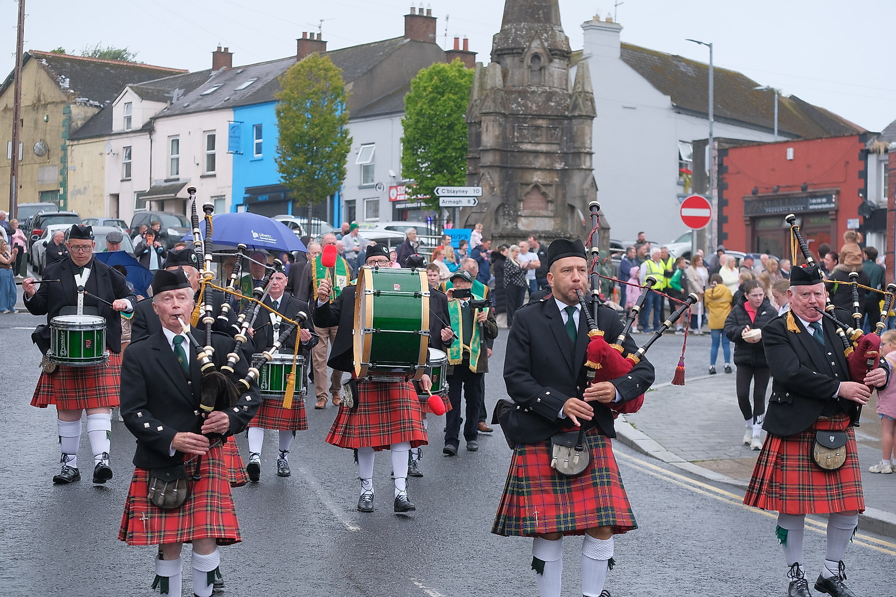 Thousands pack Keady for the Ancient Order of Hibernians Parade. The first time in 60 years Keady has hosted the annual event.16 August 2026Co.Armagh Keady   CREDIT: LiamMcArdle.com