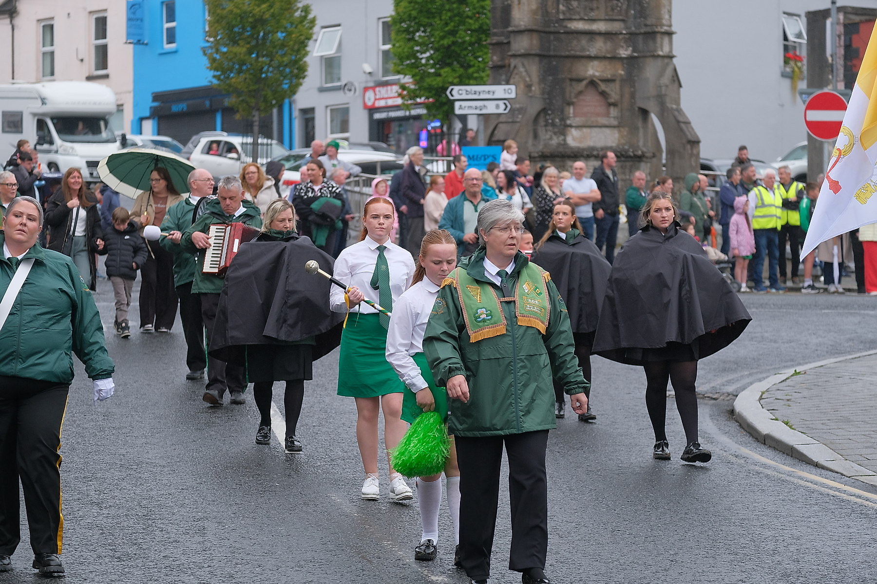 Thousands pack Keady for the Ancient Order of Hibernians Parade. The first time in 60 years Keady has hosted the annual event.16 August 2026Co.Armagh Keady   CREDIT: LiamMcArdle.com