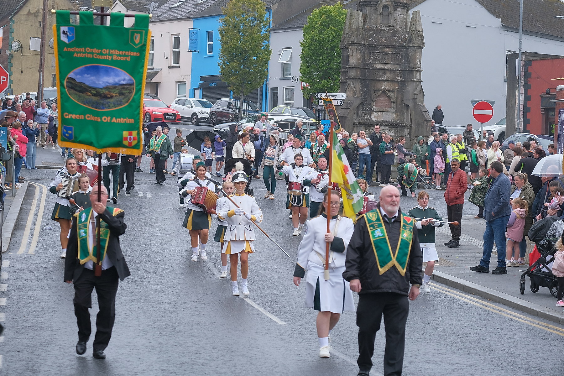 Thousands pack Keady for the Ancient Order of Hibernians Parade. The first time in 60 years Keady has hosted the annual event.16 August 2026Co.Armagh Keady   CREDIT: LiamMcArdle.com