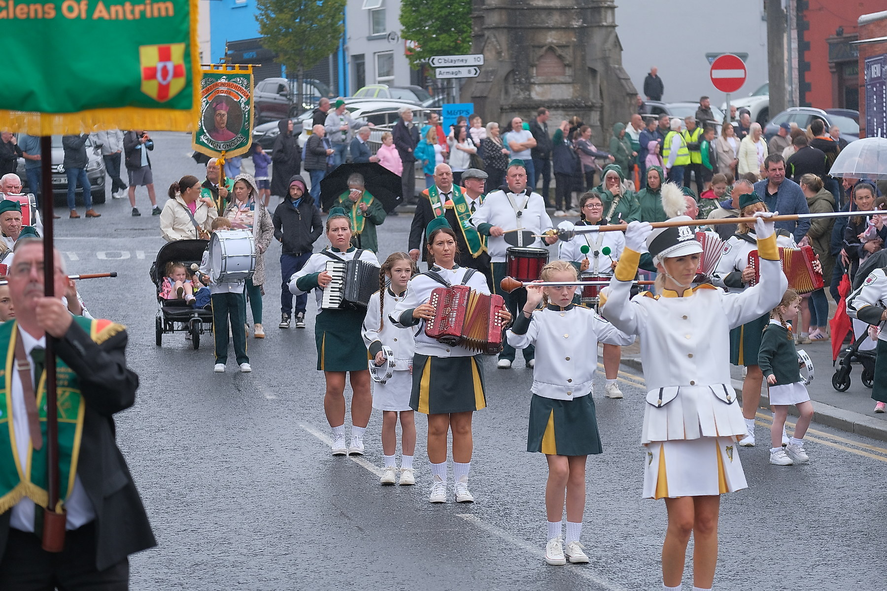 Thousands pack Keady for the Ancient Order of Hibernians Parade. The first time in 60 years Keady has hosted the annual event.16 August 2026Co.Armagh Keady   CREDIT: LiamMcArdle.com