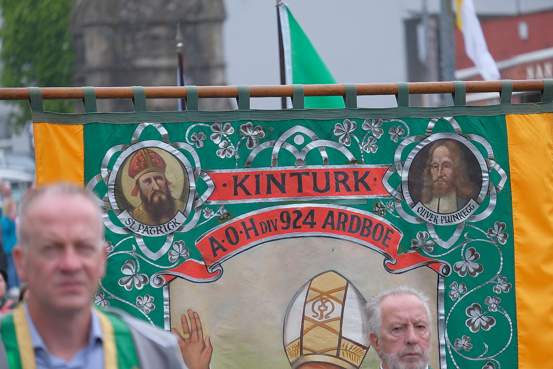 Thousands pack Keady for the Ancient Order of Hibernians Parade. The first time in 60 years Keady has hosted the annual event.16 August 2026Co.Armagh Keady   CREDIT: LiamMcArdle.com