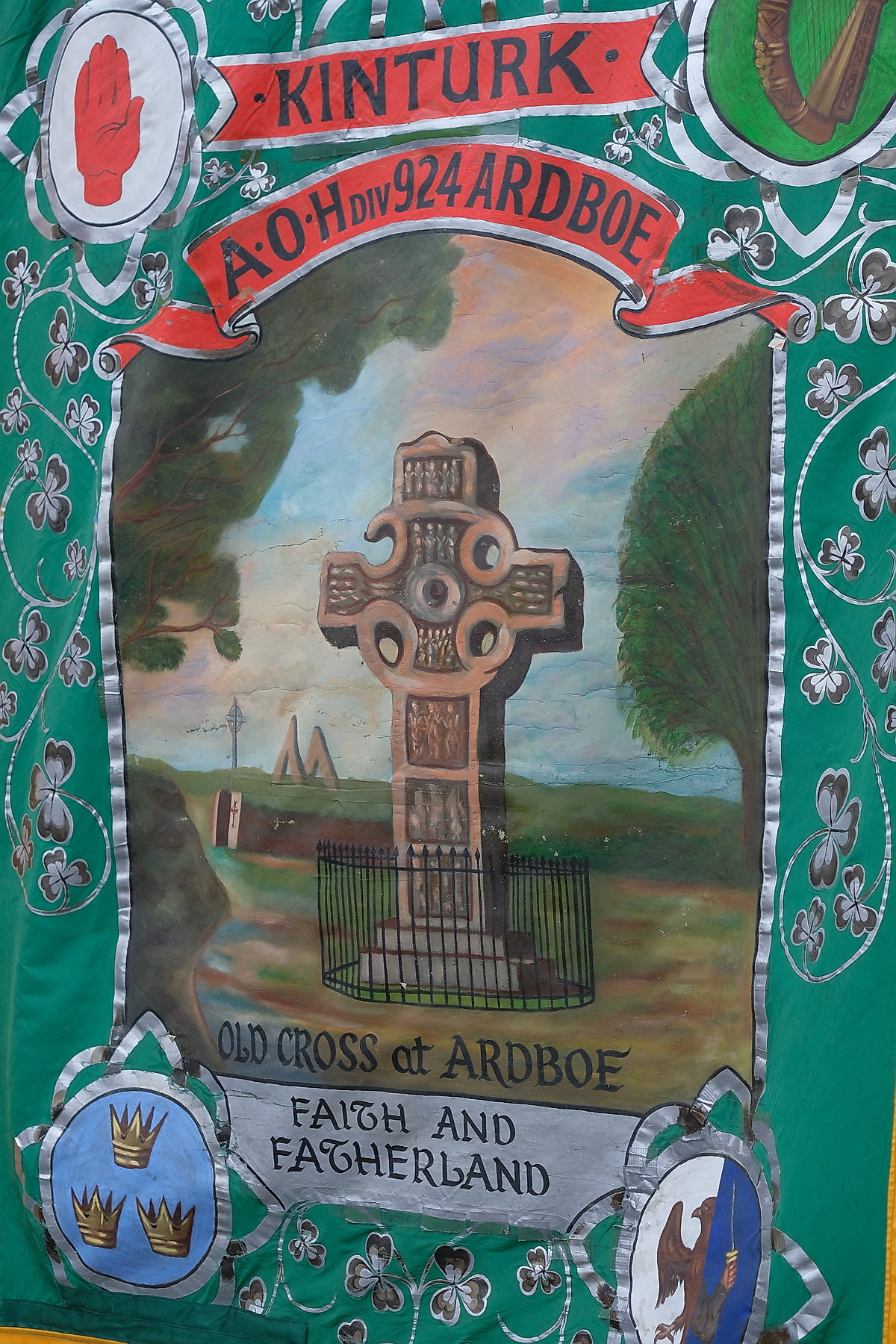 Thousands pack Keady for the Ancient Order of Hibernians Parade. The first time in 60 years Keady has hosted the annual event.16 August 2026Co.Armagh Keady   CREDIT: LiamMcArdle.com