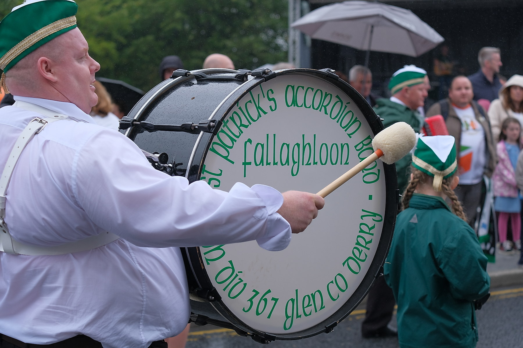 Thousands pack Keady for the Ancient Order of Hibernians Parade. The first time in 60 years Keady has hosted the annual event.16 August 2026Co.Armagh Keady   CREDIT: LiamMcArdle.com
