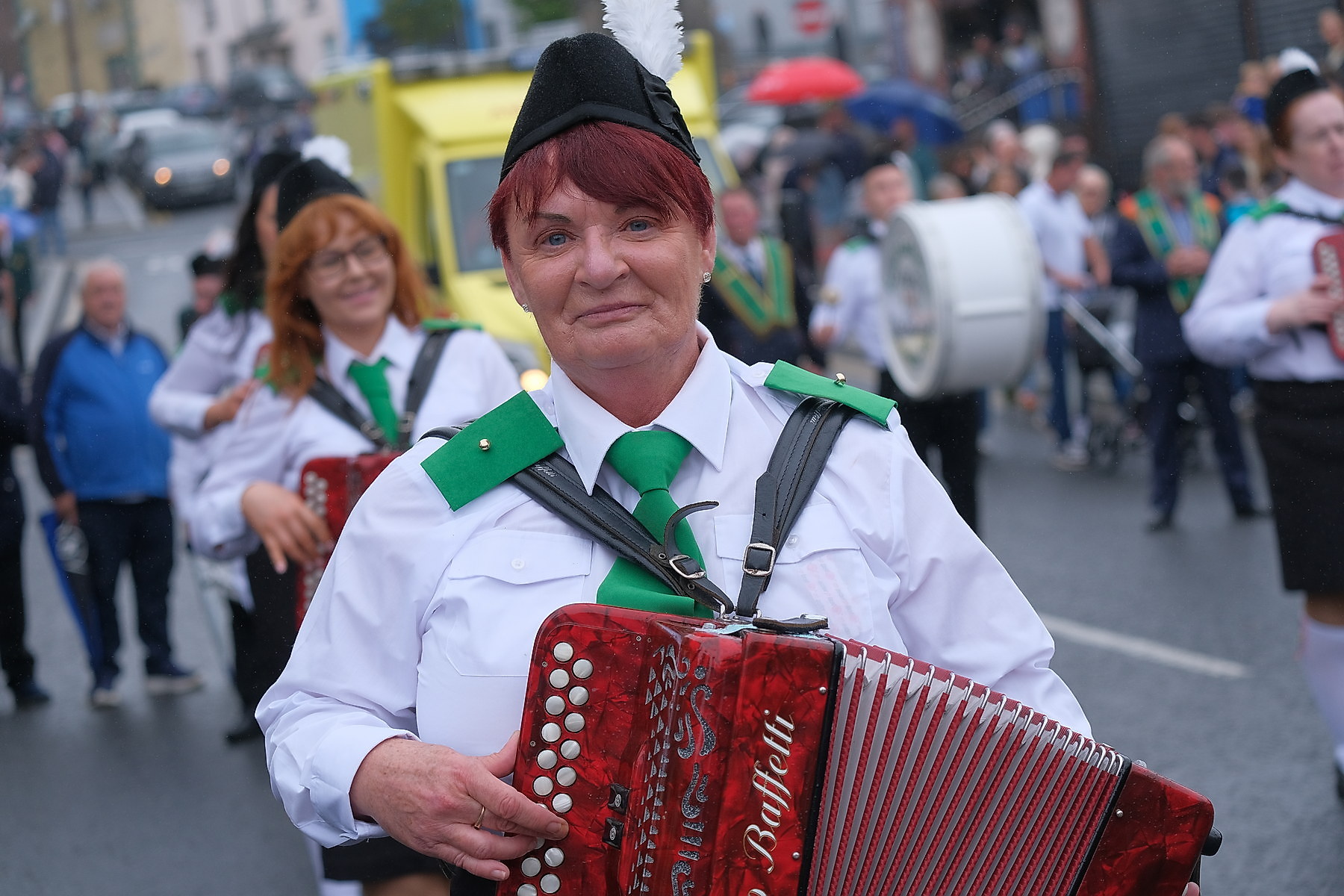 Thousands pack Keady for the Ancient Order of Hibernians Parade. The first time in 60 years Keady has hosted the annual event.16 August 2026Co.Armagh Keady   CREDIT: LiamMcArdle.com