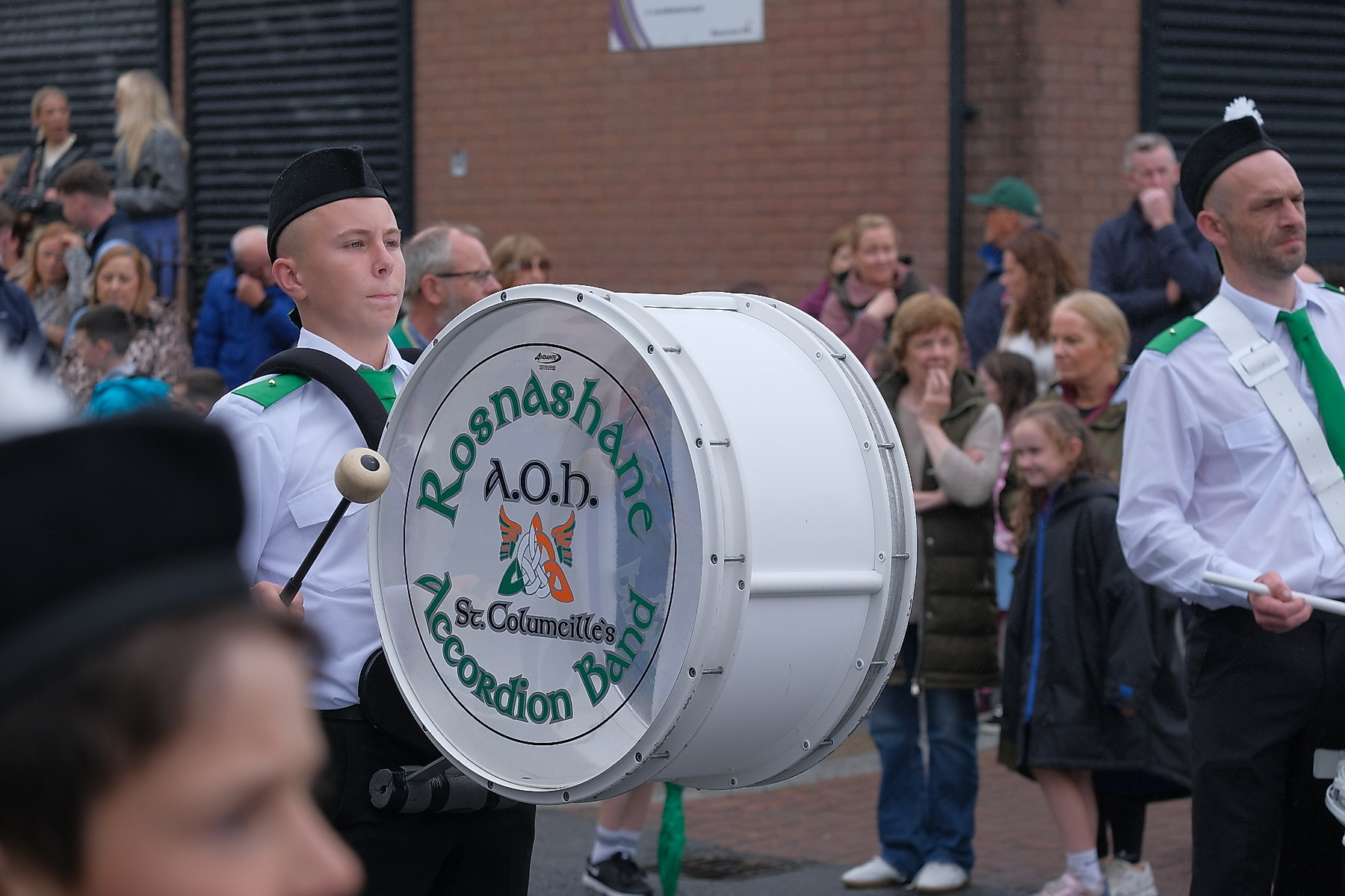 Thousands pack Keady for the Ancient Order of Hibernians Parade. The first time in 60 years Keady has hosted the annual event.16 August 2026Co.Armagh Keady   CREDIT: LiamMcArdle.com